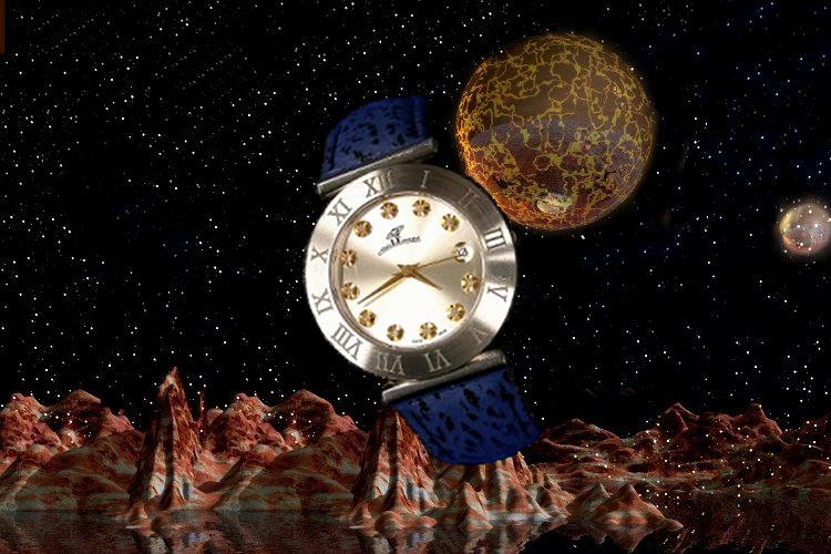 alain LE mondial Herrenarmbanduhr Modell Asterope