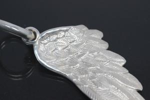 aLEm Pendant Angel wing of boundless Love 925/- Silver,