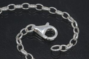 aLEm Collier Infinity Unendlichkeitssymbol 925/- Silber versilbert