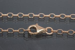 aLEm Collier Infinity Unendlichkeitssymbol borkiert 925/- Silber rosé vergoldet