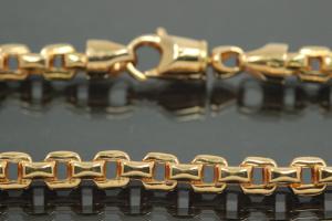 aLEm Caribbian chain 750/-gold with turnable trigger clasp
