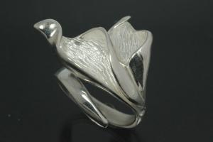 aLEm Blütenring Calla by alain LE mondial 925/- Silber